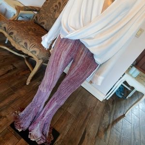 FREE PEOPLE BOHO KNIT PANTS